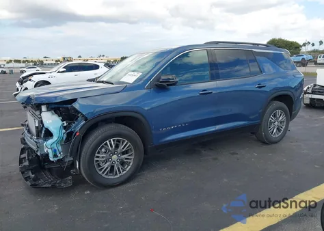 2026 Chevrolet Traverse Fwd Lt из США, поврежденный, VIN 1GNERGKS9TJ110716